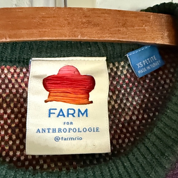 Farm Rio Anthropologie Margarita Floral Sweater Set Sz. XSMALL Petite - Picture 13 of 17